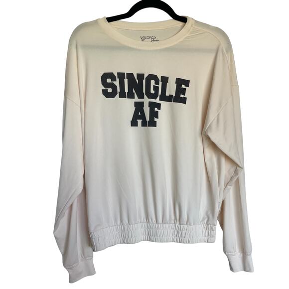Wildfox Intimates Single AF Lightweight Sweater Size Small - Picture 2 of 5